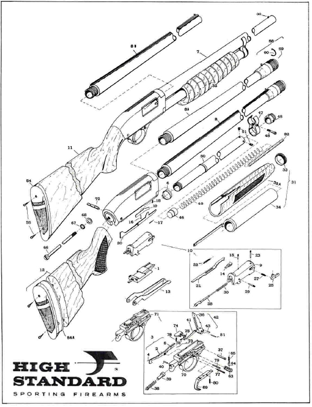 [DIAGRAM] Mossberg 500 Shotgun Parts Diagram